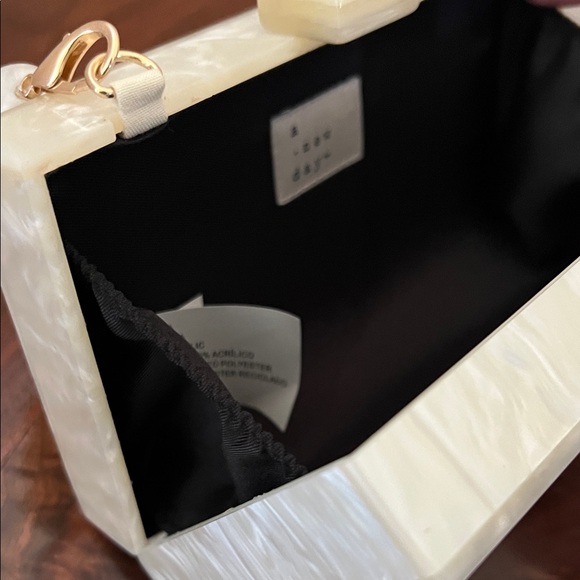 A New Day Pearl Handle Clutch - Picture 3 of 5